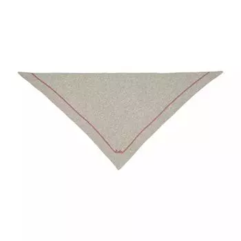 Шарф triangle solid dragonfruit Lala Berlin, серый