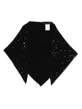 Шарф Triexia Faliero Sarti, черный