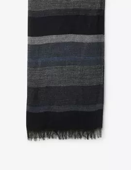 Шарф тройной 60х190 Rinascente, черный