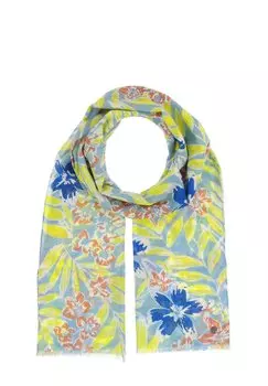 Шарф TROPICAL LEAVES FRAAS, синий