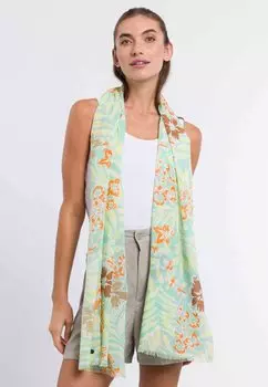 Шарф TROPICAL LEAVES FRAAS, зеленый