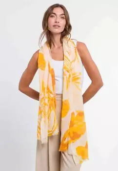 Шарф TROPICAL LEAVES FRAAS, желтый