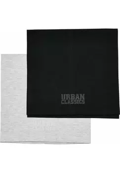 Шарф-труба 2 PACK Urban Classics, черный