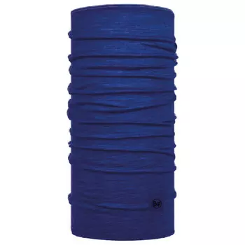 Шарф-труба Buff Lightweight Merino Wool, цвет Solid Cobalt