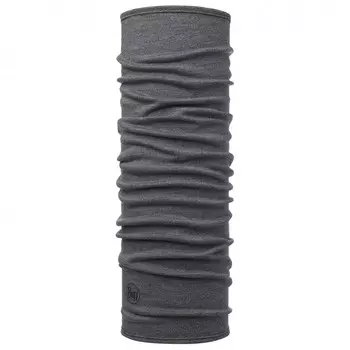 Шарф труба Buff Midweight Merino Wool, цвет Light Grey Melange