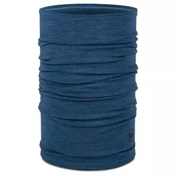 Шарф-труба Buff Midweight Merino Wool, цвет Tempest Blue
