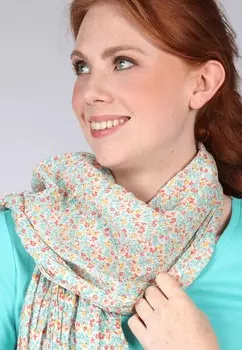 Шарф TUCH FLOWY Sorgenfri Sylt, бежевый