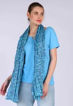 Шарф TUCH SADA POPPY FLOWER Lykka du Nord, цвет pool