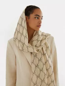 Шарф Twinset, бежевый