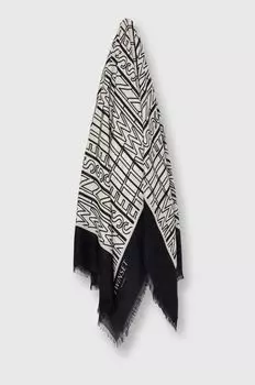 Шарф Twinset, темно-синий