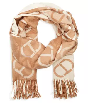 Шарф Twinset, желтый