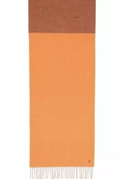 Шарф TWO COLORED FRAAS, оранжевый