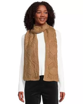 Шарф UGG Cable Scarf, цвет Chestnut