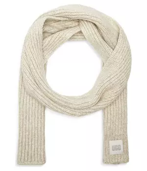 Шарф Ugg в рубчик, серый