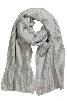 Шарф Ulla Popken Scarf, светло-серый