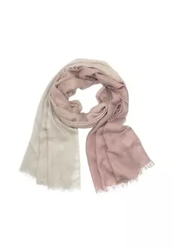 Шарф Uluru в разных бежево-розовых тонах Collezione alessandro, бежевый
