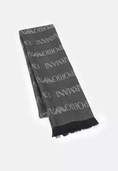 Шарф Unisex Emporio Armani, синий Тихоокеанский