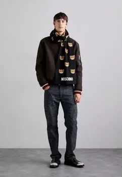 Шарф UNISEX MOSCHINO, черный