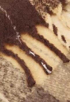 Шарф UNISEX Zign, темно-коричневый