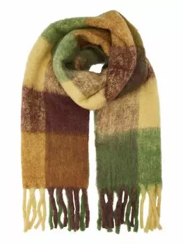 Шарф Unmade Copenhagen NISA, зеленый