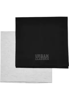 Шарф URBAN CLASSICS " Urban Classics Unisex Logo Tube Scarf, 2 шт.", черный