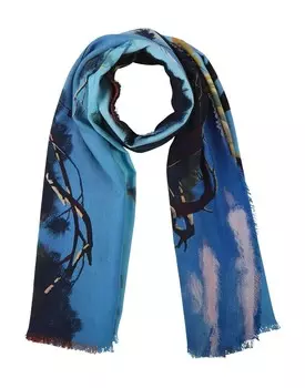 Шарф Valentino Garavani, лазурный