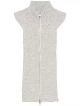 Шарф Veronica Beard манишка Uptown, серый