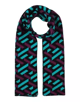 Шарф Versace, бирюзовый