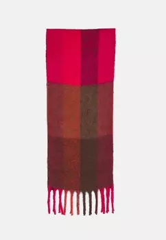 Шарф ВИДУЗИОН ШАРФ VILA, дегустационный/фиолетовый/коричневый