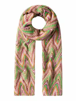 Шарф Vincenzo Boretti, цвет grn/rosa