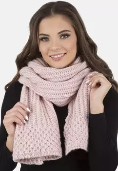 Шарф Vivisence, пудрово-розовый
