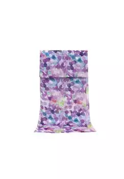 Шарф в горошек ZEBRO, фиолетовый