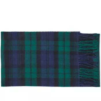 Шарф в клетку Kestin Black Watch в клетку тартан