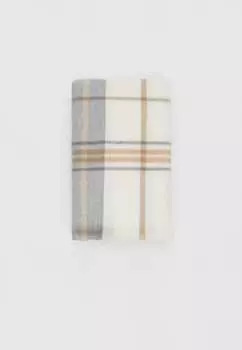 Шарф в клетку Stradivarius, серый