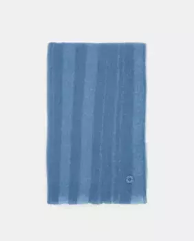 Шарф в контрастную полоску Jo & Mr. Joe, синий