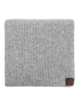 Шарф в рубчик Eleventy, серый