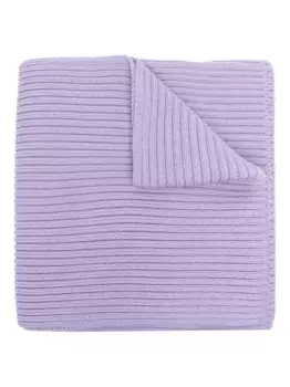 Шарф в рубчик Givenchy, фиолетовый