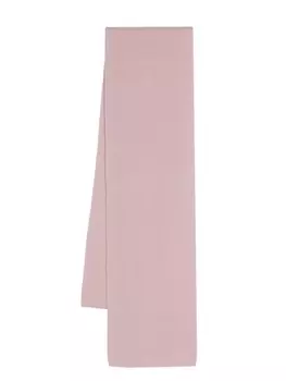 Шарф в рубчик Pringle of Scotland, розовый