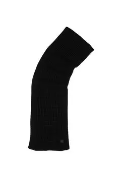 Шарф WAFFLE STITCH AllSaints, черный