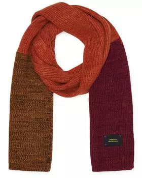 Шарф Waste Yarn Project Mimi, коричневый