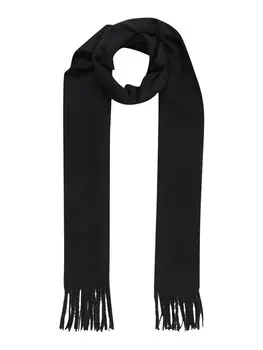 Шарф Weekday ESSENTIAL, черный