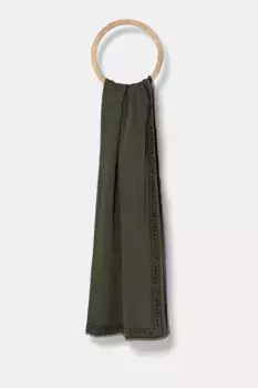 Шарф Weekend Max Mara, зеленый