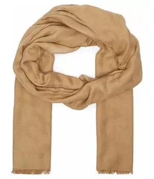Шарф Weekend Maxmara Classe с добавлением кашемира, бежевый