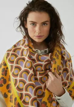 Шарф WEICHER MIT GRAFIK-PRINT Codello, желтый