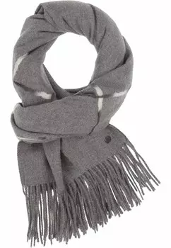 Шарф WINDOW PANE STOLA FRAAS, серый
