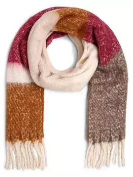 Шарф виоаклинн Vila, бордовый