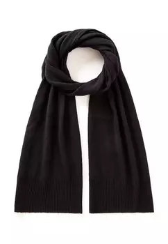 Шарф WITH EDGES United Colors of Benetton, черный