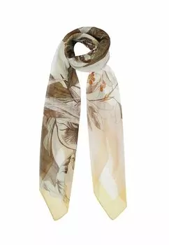 Шарф WITH FLORAL PRINT LIU JO, светло-розовый