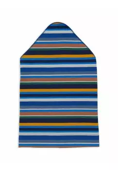 Шарф WITH MULTICOLOURED STRIPES Gallo, синий