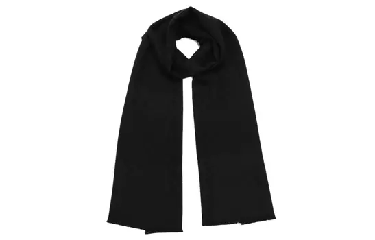 Шарф вязаный Gucci, черный